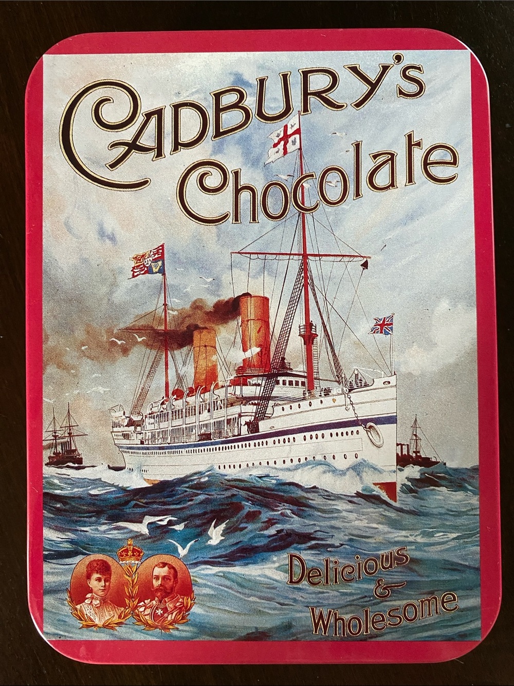Cadbury's Chocolate Vintage Ship Tin